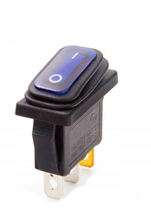 Przełącznik hermetyczny KCD3 230V LED