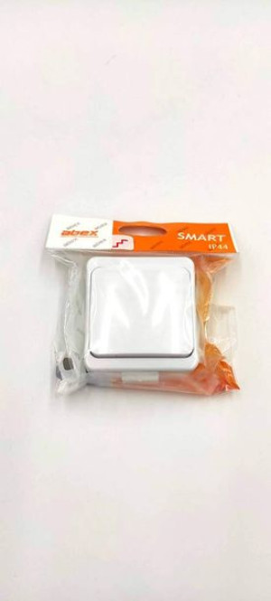 Wyłącznik schodowy- SMART- n/t; IP44; biały