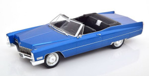 KK-Scale Cadillac Deville, otw., 1967, niebieski