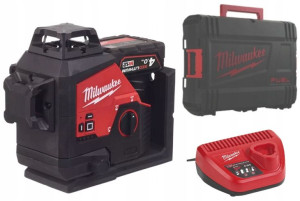 Milwaukee Laser 3-płaszczyznowy 360° M12 3pl-401c