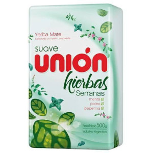 Yerba Mate Union Hierbas Serranas 500g