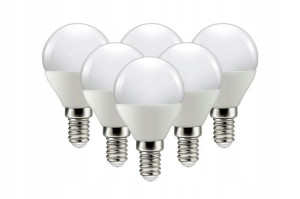 Żarówka bańka, E14, 5W, A45, AC230V, WW G45