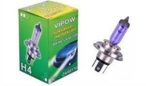 Żarówka samochodowa Halogen H4 12V 60-55W Vipow