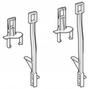 GEBERIT 242.826.00.1 Zestaw adaptacyjny 8 cm Sigma 70