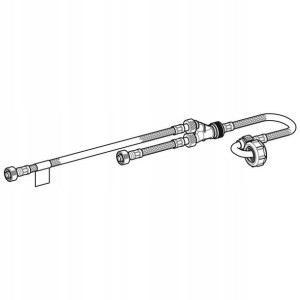 GEBERIT 242.823.00.1 Wężyk 8 cm do Sigma 70