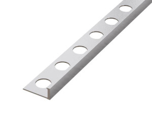 Profil Aluminiowy Licowy Ail Wykończeniowy Srebrny Anoda Do Płytek 270cm