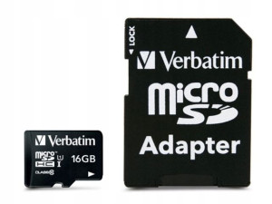 Karta Pamięci Micro Sdhc 16gb 10+adapter Sd