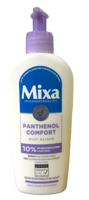 Mixa balsam pantenol bez perfum skóra wrażliwa