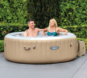 Dmuchane SPA jacuzzi ogrodowe 4 os. z hydromasażem INTEX 28426