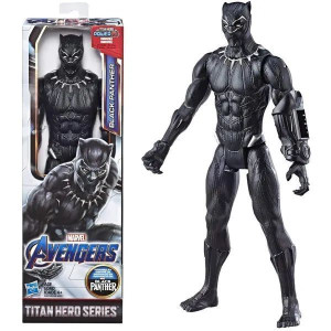 Figurka Czarna Pantera Avengers Dźwięk 30 Cm Led