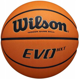 Piłka do koszykówki Wilson Evo Nxt Fiba Game Ball na hale  - WTB096
