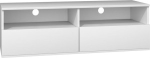 Stolik Szafka Rtv Rumba 120cm Biel Mat