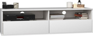 Stolik Szafka Rtv Rumba 140cm Biel Mat