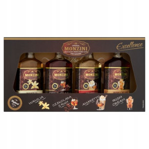 Syrop Excellence Monzini Mix Kawowy 4x50ml