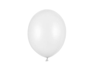 Balony Strong Metaliczny Czysty Biały 27 Cm 50 Szt