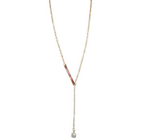 Naszyjnik Choker Z Cyrkonią