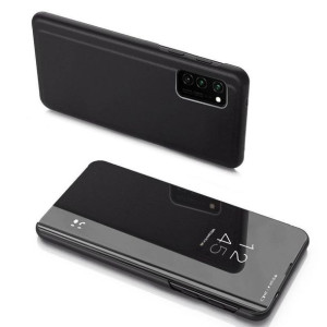Clear View Case futerał etui z klapką Samsung Galaxy Note 20 czarny