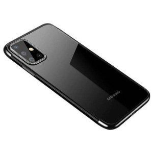 Clear Color case żelowy pokrowiec etui z metaliczną ramką Samsung Galaxy A4