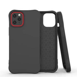 Soft Color Case elastyczne żelowe etui do iPhone 12 mini czarny