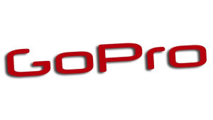 Wycinana naklejka GoPro go pro czerwona