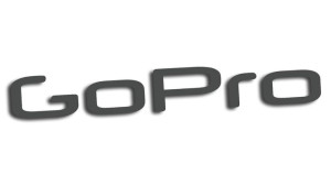 Wycinana naklejka GoPro go pro grafitowa