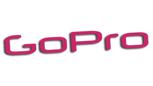 Wycinana naklejka GoPro go pro różowa