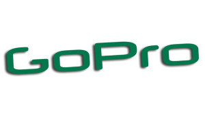 Wycinana naklejka GoPro go pro zielona