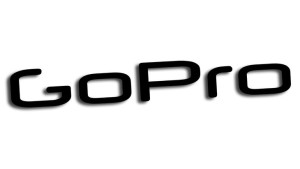 Wycinana naklejka GoPro go pro czarna