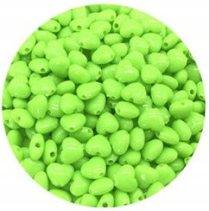 Serca Plastik Seledyn 8mm 10szt