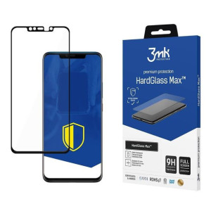 3MK HardGlass Max Huawei Mate 20 Pro czarny/black, FullScreen Glass