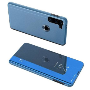 Clear View Case futerał etui z klapką Motorola Moto G8 Power niebieski