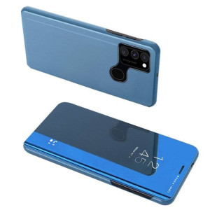 Clear View Case futerał etui z klapką Samsung Galaxy A12s niebieski