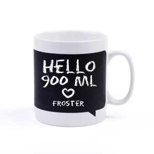 Gigantyczny Kubek Tablica Z Kredą Do Pisania 900ml