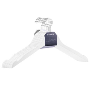 Hanger/hom/luma/white/10pcs