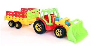 P Traktor Z Przyczepą
