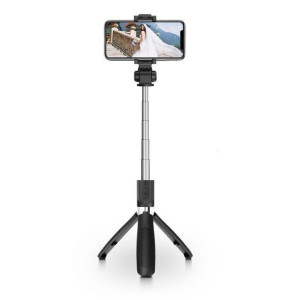 Bezprzewodowy Selfie Stick Statyw Dla Ios/ Android Tech-protect L01s Czarny