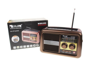Radio W Stylu Retro Rx-bt3600s 20x14x9 Cm
