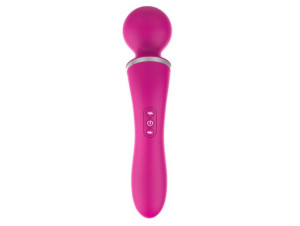 Dual Massager + Overlay Usb 10+10 Functions Pink