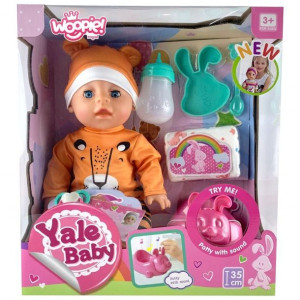 Woopie Royal Lalka Interaktywna Mały Franio Tygrysek 35 Cm + Akc.