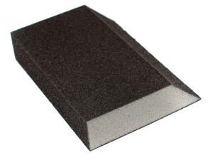 Gąbka ścierna ukośna Retina 125x90x65x25 op(1szt) 180 RET 00196