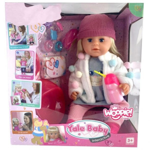 Woopie Royal Lalka Interaktywna Zosia W Czapce 43 Cm + Akc.