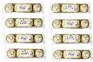 8x50g FERRERO ROCHER czekoladki 4szt