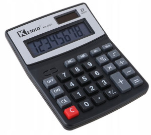 KALKULATOR biurowy 8 CYFR LCD Elektroniczny 1214