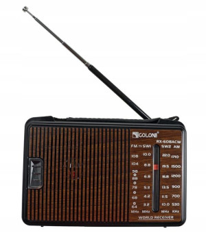 Radio PRZENOŚNE Sieciowe R20 FM AM SW Skala 9487