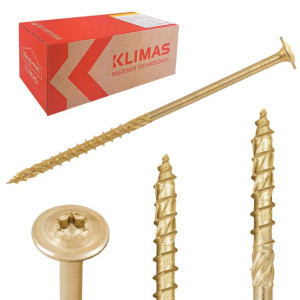 Wkręty ciesielskie talerzowe torx 10x140mm 50 sztuk