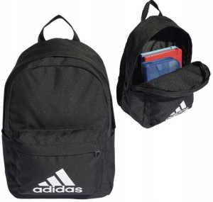 Plecak Adidas Sportowy Szkolny Kids Czarny Hm5027