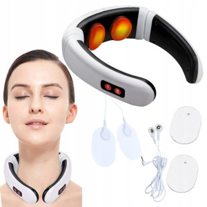 Masażer Elektrostymulator Szyi Karku Tens Ems 2w1