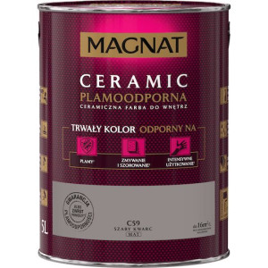 Farba MAGNAT CERAMIC SZARY KWARC C59 5L plamoodporna