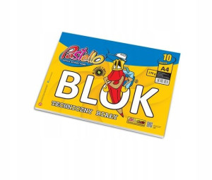 Pastello blok techniczny A4 10k gr.170g 9185