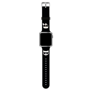 Pasek Do Apple Watch Silikonowy Karl Lagerfeld And Choupette Heads 42/44mm